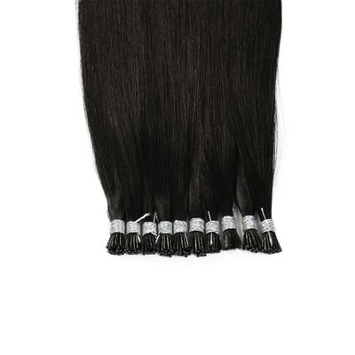 IT-20189 Μη επεξεργασμένο 100% παρθένο I tip hair extension shedding χωρίς κερατίνη προσυνδεδεμένο