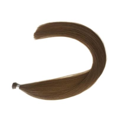 Προσυνδεδεμένα στυλ U-Tip και I-Tip Hair Extensions Διπλό τραβηγμένο ιταλικό κερατινικό ανθρώπινο μαλλί