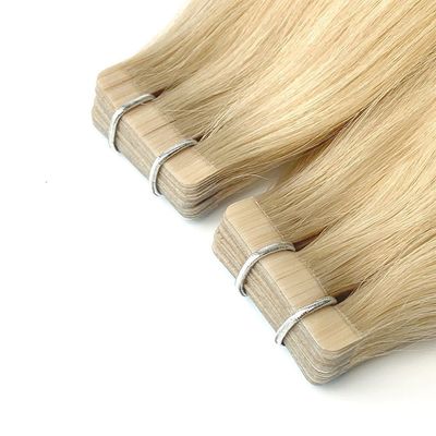 20 ίντσες διπλή τραβήχτηκε ωμή ταινία Hair Extensions χωρίς ρίψη 20 ίντσες διπλή μαλλιά