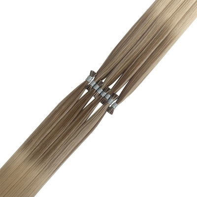 100% ανθρώπινα μαλλιά Ombre Color I Tip Hair Extensions Double Drawn Ratio Προσυνδεδεμένος τύπος