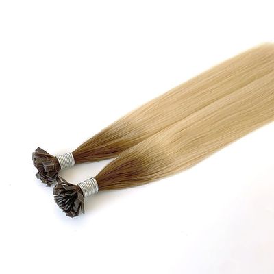 Μεταφορά DHL 20-28 ίντσες επίπεδες ακροφύλλες Hair Extensions διπλό Drawnkeratin ευθεία στυλ