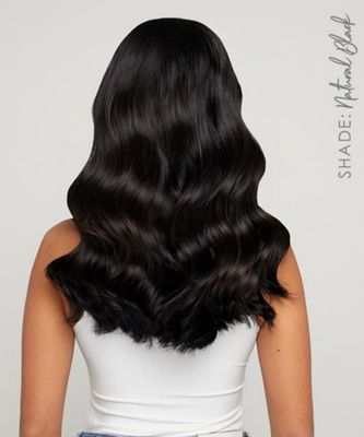 Μεταφορά DHL 20-28 ίντσες επίπεδες ακροφύλλες Hair Extensions διπλό Drawnkeratin ευθεία στυλ