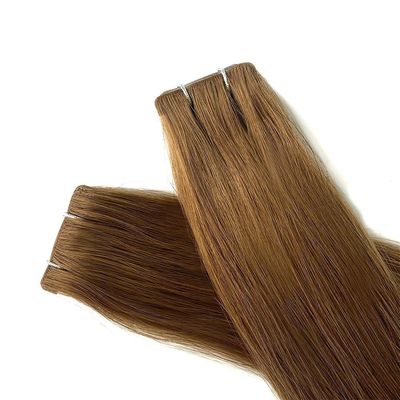 Μαύρο Καφέ Muti-Color Raw Straight Ρωσική διπλή τραβήχτηκε παρθένα ταινία σε επεκτάσεις μαλλιών