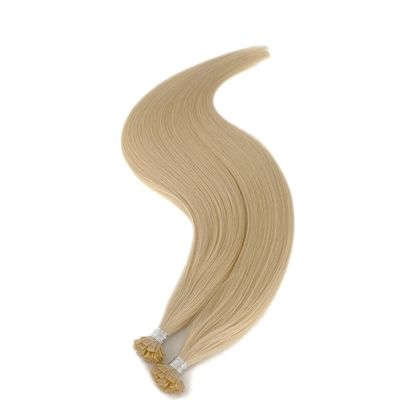 Προσαρμοσμένα Προσυνδεδεμένα Flat Tip Hair Extensions Ρωσικά Remy 100% Ευρωπαϊκά Μαλλιά K Tip