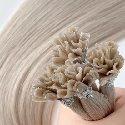 Remy Hair Ανθρώπινα μαλλιά Διπλό Τραβηγμένο Παρθένο Ακατέργαστο Προσυνδεδεμένο Κερατίνη Νύχι U Tip Hair Extension