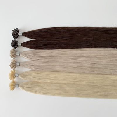 Remy Hair Ανθρώπινα μαλλιά Διπλό Τραβηγμένο Παρθένο Ακατέργαστο Προσυνδεδεμένο Κερατίνη Νύχι U Tip Hair Extension