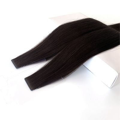 Αρχική πληρωμή 100% ανθρώπινα μαλλιά Remy Russian Tape in Hair Extensions Επιστροφή επιστροφής