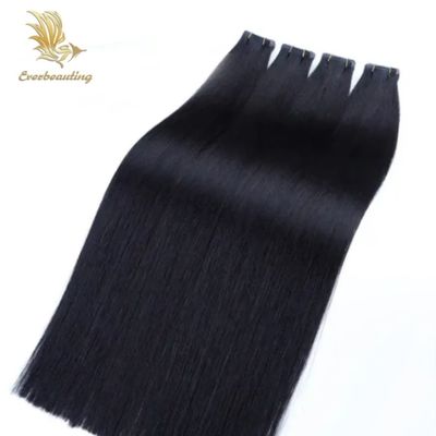 Αρχική πληρωμή 100% ανθρώπινα μαλλιά Remy Russian Tape in Hair Extensions Επιστροφή επιστροφής