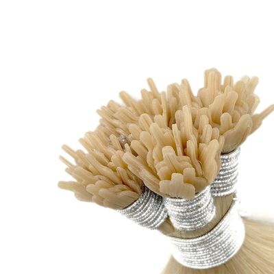Αξία μαλλιών Remy Hair 1g/strand Raw Double Drawn Russian 100 Human Y Tip Hair Extension