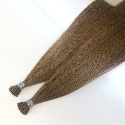 55.00cm * 10.00cm * 5.00cm Μέγεθος πακέτου Ρωσικές προ-συνδεδεμένες επεκτάσεις μαλλιών I-tip