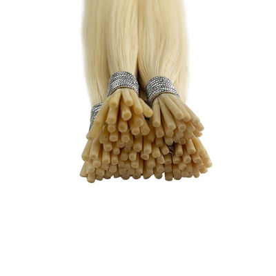 Προσυνδεδεμένο Stick I Tip Hair Extensions Ιταλία Strong Glue Cuticle Intact Remy Hair Grade