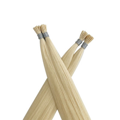 Προσυνδεδεμένο Stick I Tip Hair Extensions Ιταλία Strong Glue Cuticle Intact Remy Hair Grade