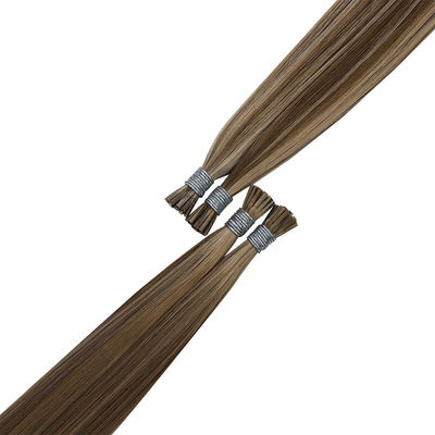 30 Ημερών Επιστροφή 1g/νήμα Κερατίνη Stick I Tip Ανθρώπινες επεκτάσεις τρίχας διπλό τραβήχτηκε ομαλή