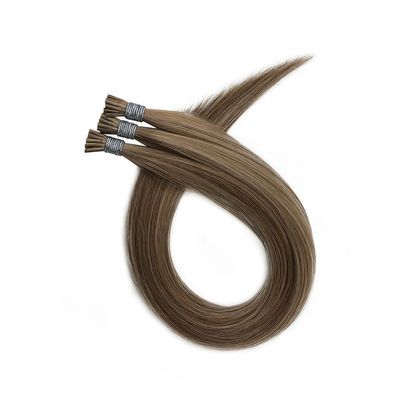 30 Ημερών Επιστροφή 1g/νήμα Κερατίνη Stick I Tip Ανθρώπινες επεκτάσεις τρίχας διπλό τραβήχτηκε ομαλή