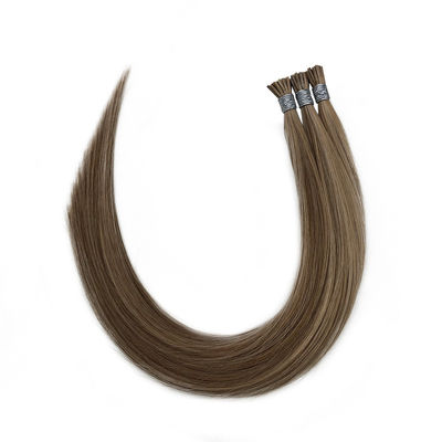 30 Ημερών Επιστροφή 1g/νήμα Κερατίνη Stick I Tip Ανθρώπινες επεκτάσεις τρίχας διπλό τραβήχτηκε ομαλή