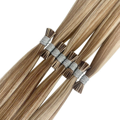 Διπλό τραβήχτηκε Remy Κερατίνη Hair Extensions 1g/strand 0,200kg Συσκευή Ακαθάριστο βάρος