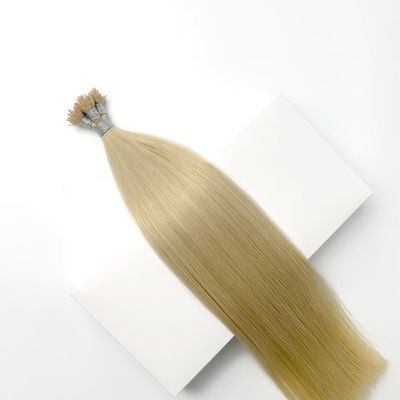18 ιντσών Virgin Remy παχύ άκρο κερατίνη ανεμιστήρα Τροφή Hair επέκταση με 0,300kg Ακαθάριστο βάρος