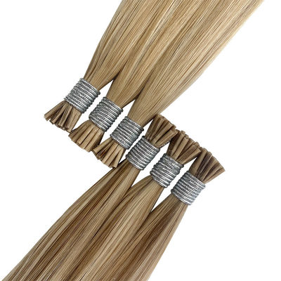 I-Tip 20 ίντσες Remy επέκτασης Προ-συνδεδεμένα ανθρώπινα μαλλιά καθαρά παρθένα μαλλιά με βαφή