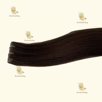 Remy Hair Super Double Draw Cuticle Περουβιανή χειροδεμένη ταινία σε επεκτάσεις ανθρώπινης τρίχας