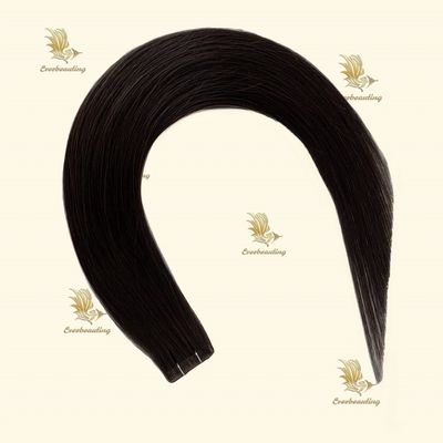 Remy Hair Super Double Draw Cuticle Περουβιανή χειροδεμένη ταινία σε επεκτάσεις ανθρώπινης τρίχας