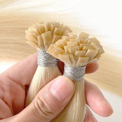 Παρθένος κουτιτούλα ευθυγραμμισμένη Remy Hair U-Tip επέκταση με την Ιταλία κερατίνη και No Tangle