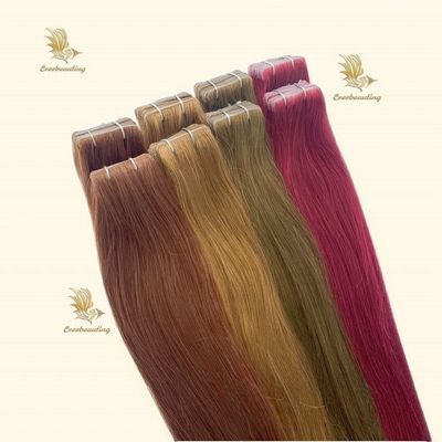 7.5*70cm Remy Hair Διπλή τραβήχτηκε αόρατη ταινία σε επεκτάσεις υφή ευθεία / Bodywave