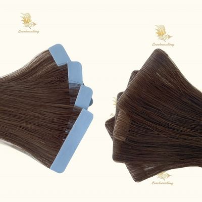 Remy Hair Καμπότζης πωλητής μαλλιών σκούρο χρώμα κόκαλα ευθεία μαλλιά Invisi ταινία σε προέκτασης