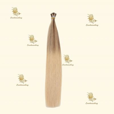 2024 Popular Balayage Colors Διπλό σχεδιασμένο κερατίνη I Τροφή Διεύρυνση μαλλιών για μαλλιά Remy