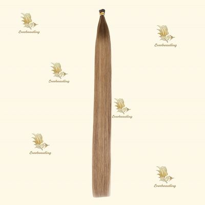 Προεπιλεγμένα I-Tips μαλλιά 100% Remy ανθρώπινα μαλλιά Balayage χρώμα Δεν χύσιμο Επιστροφή επιστροφή