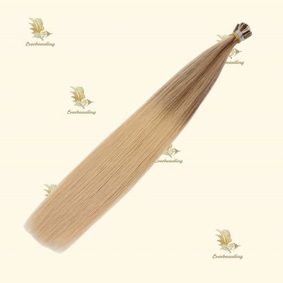 Διπλό τραβήχτηκε Balayage χρώμα Ιταλική Κερατίνη I Tip Hair Extensions για τις ανάγκες σας