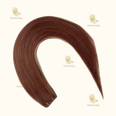 Μουτι-χρώμα ίσιο στυλ Hair Extensions 100% παρθένο μαλλί αόρατη ταινία για το όφελος