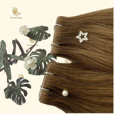 Μουτι-χρώμα ίσιο στυλ Hair Extensions 100% παρθένο μαλλί αόρατη ταινία για το όφελος