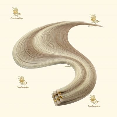 18/613 100% ανθρώπινα μαλλιά με ένεση ταινίας Hair Extensions Luxury Invisible Tape Highlight