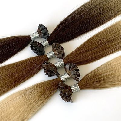 Κερατίνη U/V/I/Flat Tip Hair Extension No Shedding (Εκτάσεις μαλλιών με επίπεδη άκρη)