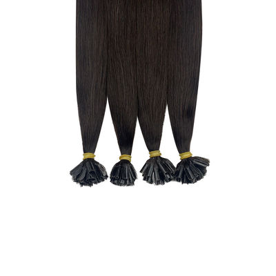 Φυσικά ανθρώπινα μαλλιά U Tip Προσυνδεδεμένα Hair Extension 0,8 Gram 1 Strand με TNT Shipping