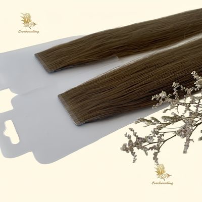 Δερματικό Weft Slim Tape Hair Extension 100% ευρωπαϊκά ανθρώπινα μαλλιά με αρχική πληρωμή