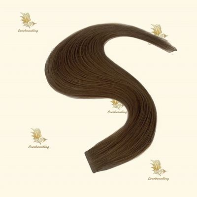 100% Remy Human Hair Slim Tape Extensions για γυναίκες της μόδας 20 PCS/Pack Silky Straight