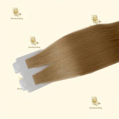 Πάρτε την ρωσική ταινία στην επέκταση ανθρώπινων μαλλιών διπλή τραβήχτηκε αόρατο αδύναμο δέρμα PU Seamless