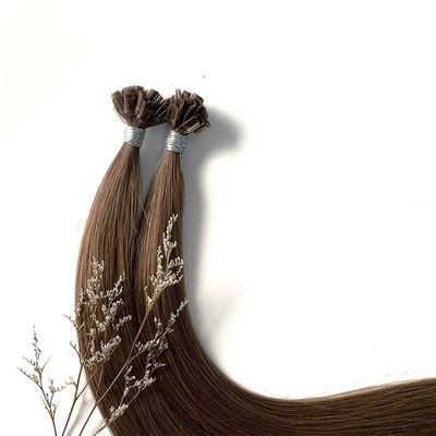 Μακροχρόνια ευθεία Βραζιλιανά μαλλιά U Tip Hair Extensions Vigin Remy Ανθρώπινες τρίχες