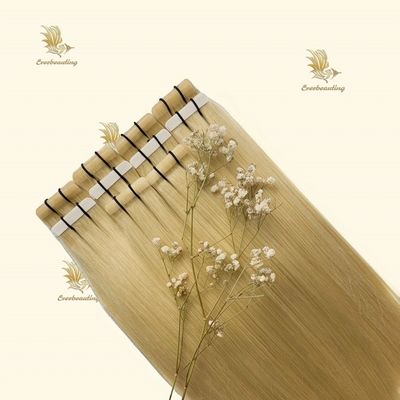 Διπλή τραβήχτη ταινία μαλλιών Remy-240403 Ρωσική χωρίς συγκόλληση λεπτή ταινία Hair Extensions για την εμφάνιση