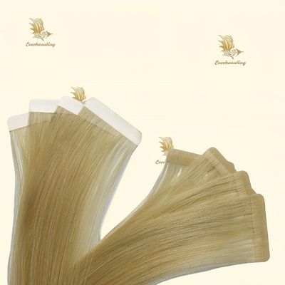 Προσυνδεδεμένη διπλή τραβηγμένη ταινία δερματικής ένωσης Remy Hair Extensions 100% ανθρώπινα μαλλιά