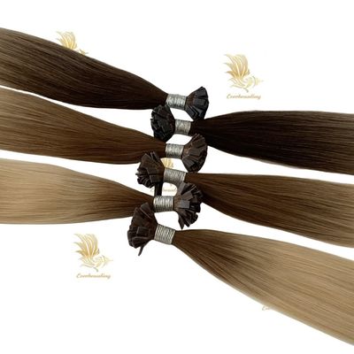 50.00cm * 8.00cm * 3.00cm Μέγεθος πακέτου Διπλό τραβηγμένο παρθένο επίπεδο άκρο επέκταση μαλλιών