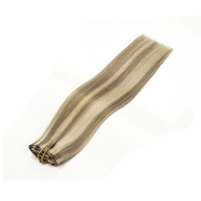 Κλιπ σε Hair Extensions 100% Ανθρώπινο Ακατέργαστο Ινδικό Κλιπ για Μαλλιά χωρίς Χύσιμο