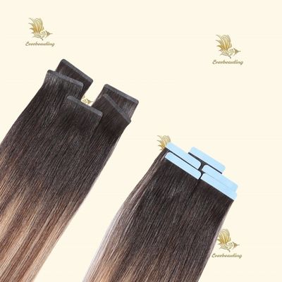 Πιο δημοφιλή χρώματα Balayage Διπλό Τραβήματα Πραγματικών Ανθρώπινων Μαλλιών