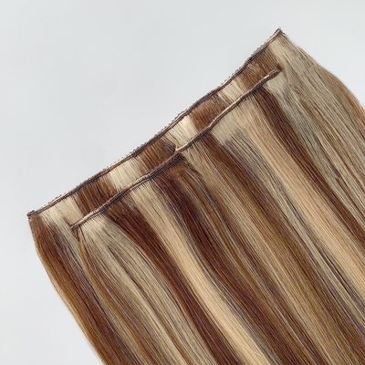 100% Βραζιλιάνος Remy Clip σε Hair Extension Straight Style Ξανθός Ρώσος Παρθένος Ανθρώπινα Μαλλιά