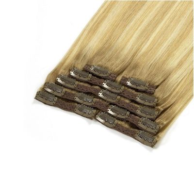 100g/pc Ανθρώπινο Remy Διπλό Τραβηγμένο Κλιπ Δαντέλας σε Διεύρυνση Μαλλιών Βραζιλιανό Κλιπ Μαλλιών