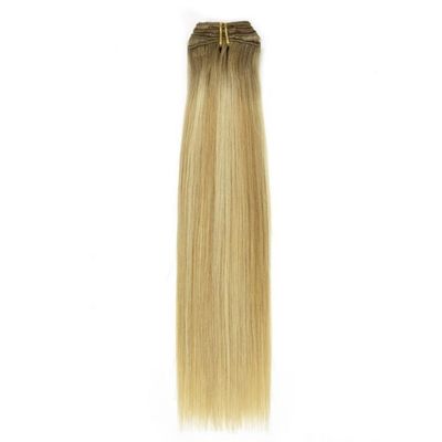 100g/pc Ανθρώπινο Remy Διπλό Τραβηγμένο Κλιπ Δαντέλας σε Διεύρυνση Μαλλιών Βραζιλιανό Κλιπ Μαλλιών