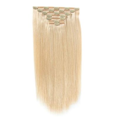 100g/pc Ανθρώπινο Remy Διπλό Τραβηγμένο Κλιπ Δαντέλας σε Διεύρυνση Μαλλιών Βραζιλιανό Κλιπ Μαλλιών