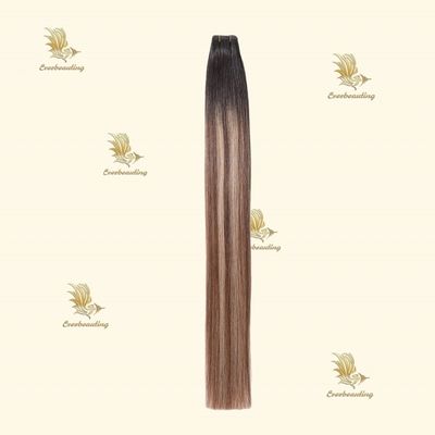 Ανθρώπινα μαλλιά Beautyworks Balayage χρωματική ταινία στην επέκταση μαλλιών Τελευταία τάση Αόρατη ταινία