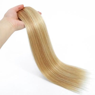 Τεχνητότητα Bodywave Κλιπ σε Hair Extensions 100% Ανθρώπινα μαλλιά Διπλό Τραβήχτηκε Κομμή ευθυγραμμισμένη